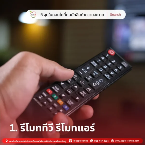 TV remote air conditioner remote 11zon Apple Condo
