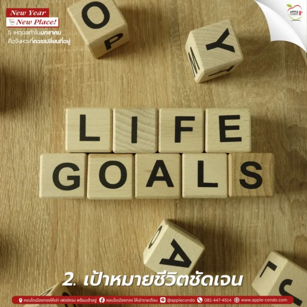 My life goals are clear 11zon Apple Condo